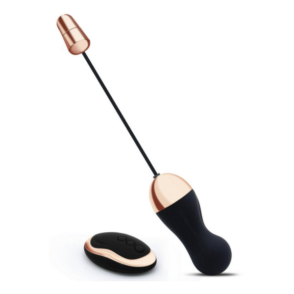 Oeuf vibrant noir 10 vitesses USB 